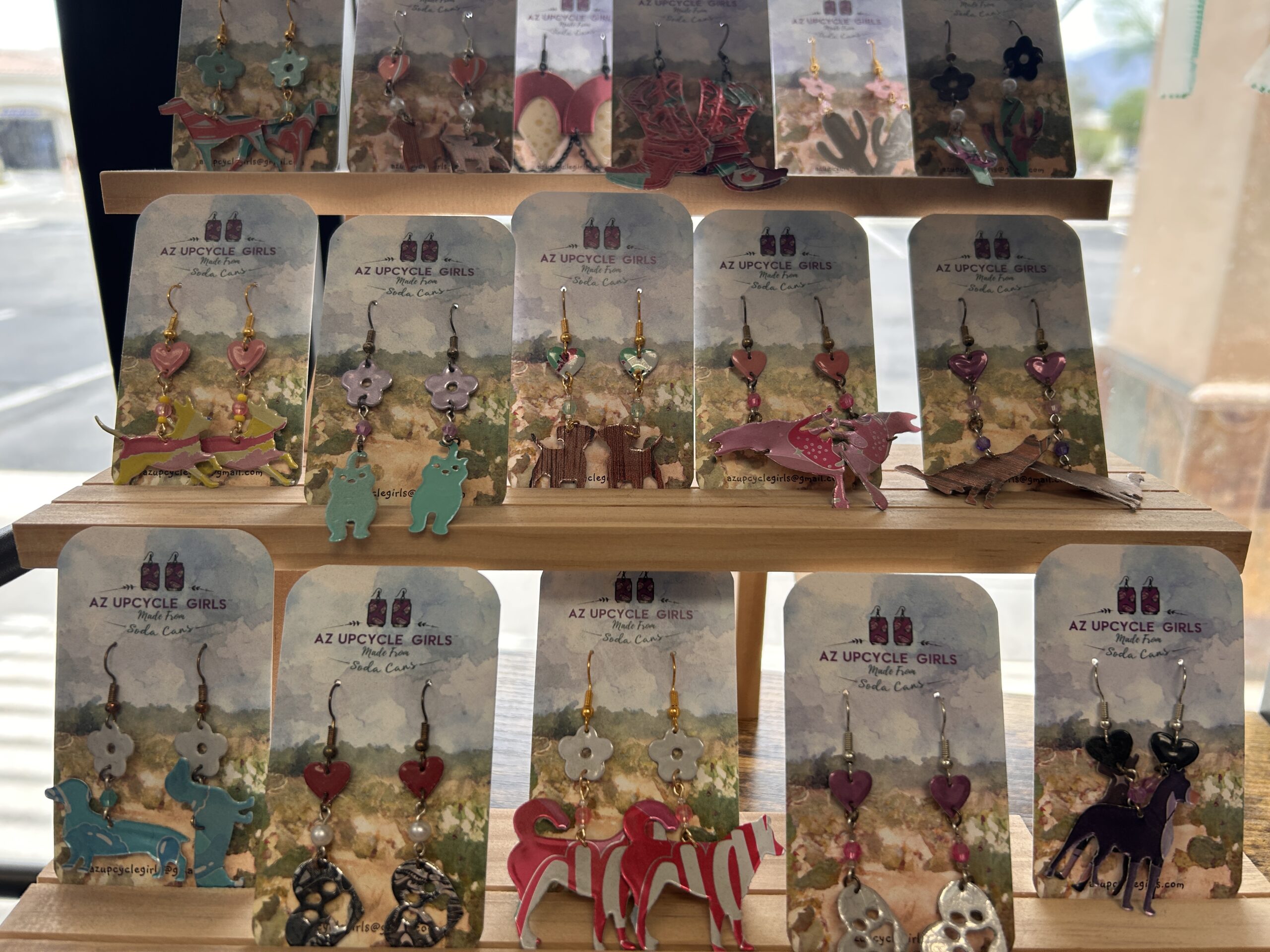 AZ Upcycle Girls ~ Earrrings